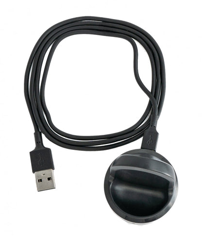SYSTEM-S USB 2.0 Kabel 100 cm Ladestation für Zepp Z Smartwatch in Schwarz