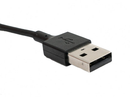 SYSTEM-S USB 2.0 Kabel 100 cm Ladestation für Zepp Z Smartwatch in Schwarz