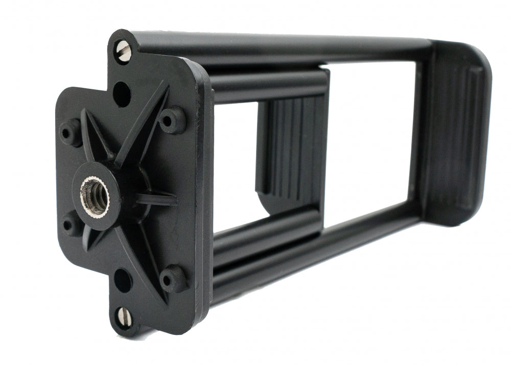 SYSTEM-S Smartphone Tablet Mount in Black for Camera Tripod Stick