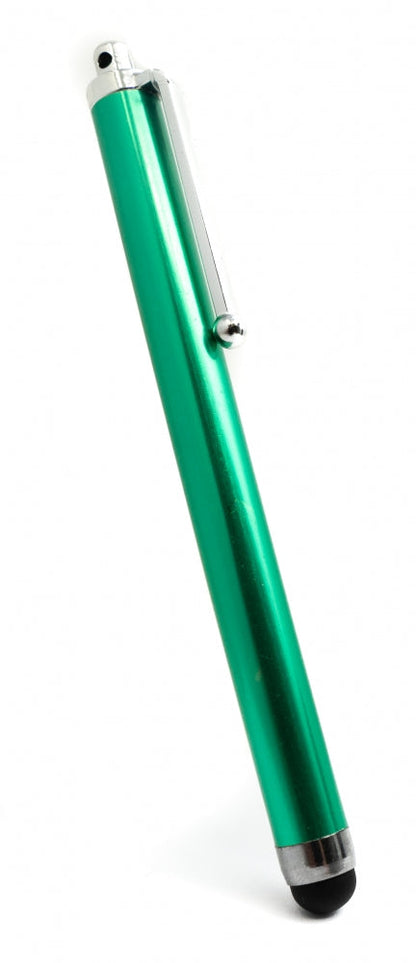SYSTEM-S Touchpen Stylus aus Aluminium in Grün für Tablet Smartphone Laptop