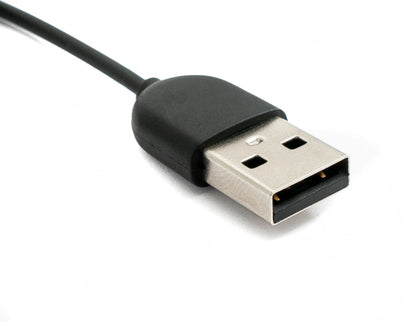 SYSTEM-S USB 2.0 cable 55 cm charging cable for Xiaomi Mi Band 6 Smartwatch in black
