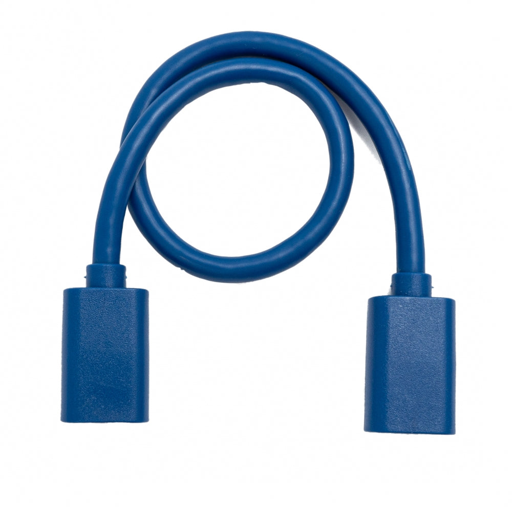 SYSTEM-S USB 3.0 cable 30 cm Type A female to female in blue