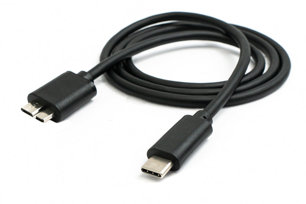 SYSTEM-S USB 3.0 cable 30 cm Type A female to female screw in blue