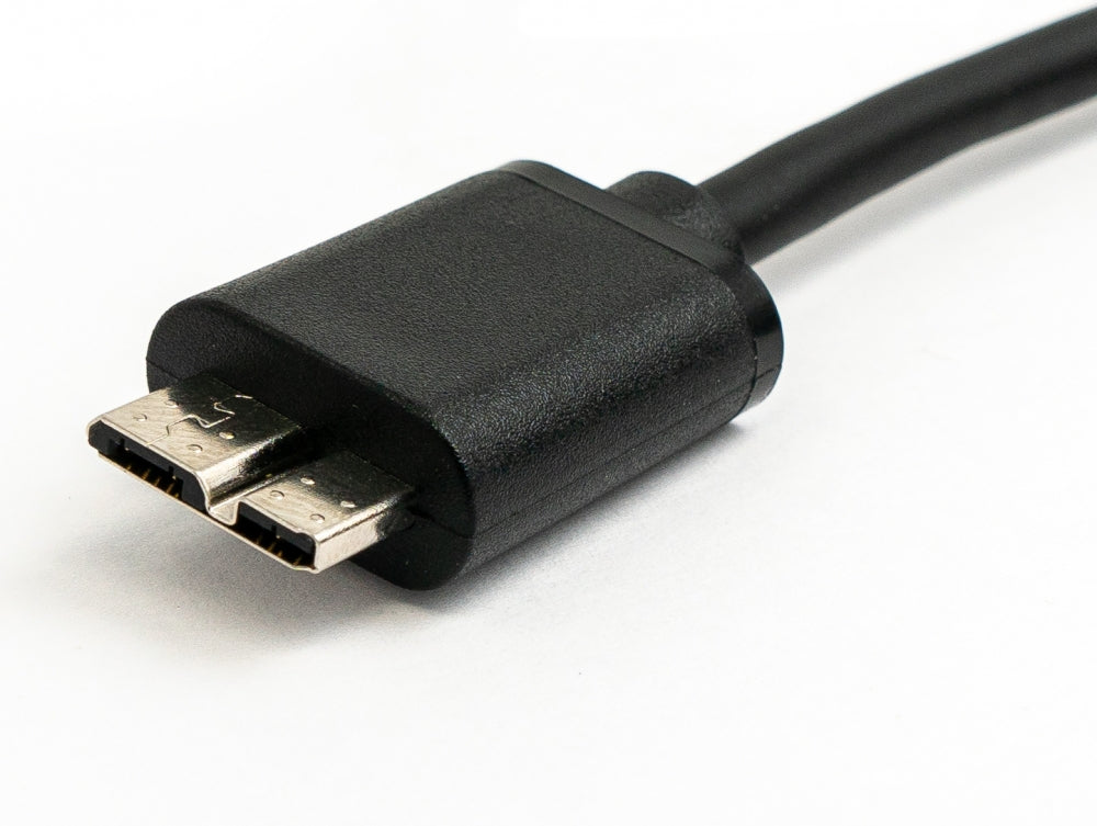 SYSTEM-S USB 3.0 cable 30 cm Type A female to female screw in blue