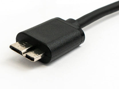 SYSTEM-S USB 3.0 cable 30 cm Type A female to female screw in blue