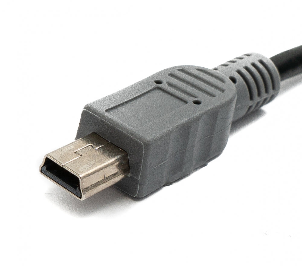 SYSTEM-S USB 3.1 Kabel 50 cm Typ C Stecker zu 2.0 Micro B Stecker OTG in Schwarz
