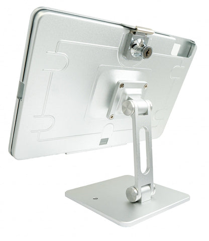 SYSTEM-S Tischständer Halterung abschließbar für iPad Pro 10.5" 2017 iPad Pro 10.5" (2017) iPad Air 3 (2019) in Grau