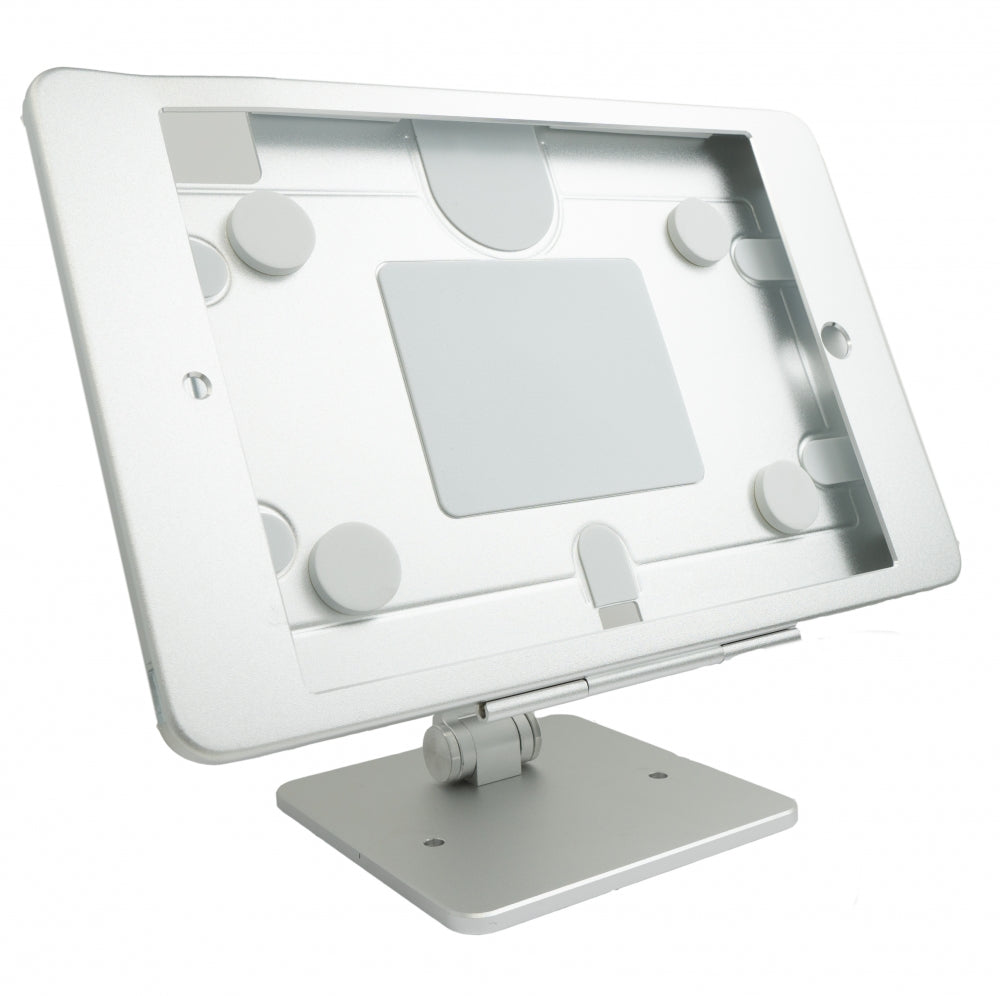 SYSTEM-S Tischständer Halterung abschließbar für iPad Pro 10.5" 2017 iPad Pro 10.5" (2017) iPad Air 3 (2019) in Grau
