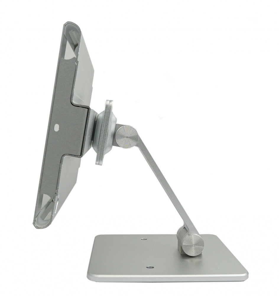 SYSTEM-S table stand holder lockable for iPad Mini 7.9" 2019 in gray