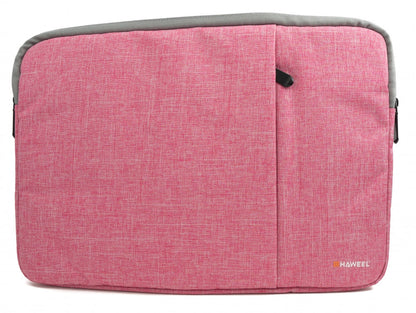 SYSTEM-S Schutztasche 12,9" gepolstert Tasche Case in Pink für Laptop Notebook Tablet