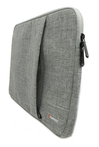 SYSTEM-S Schutztasche 12,9" gepolstert Tasche Case in Grau für Laptop Notebook Tablet