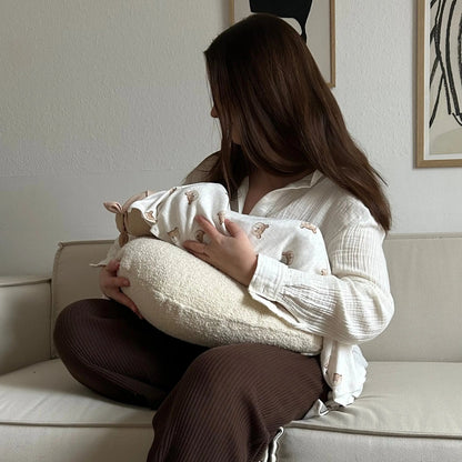 Stillkissen U-Form Bouclé – Oeko-Tex zertifiziert