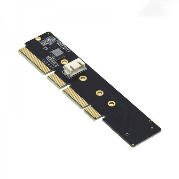 SYSTEM-S NGFF Adapter M.2 Key NVME AHCI SSD zu PCI E 3.0 35 cm Kabel für 110 80 mm SSD