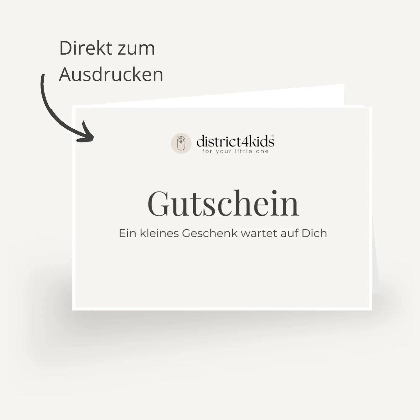 Geschenkgutschein digital – sofort per E-Mail