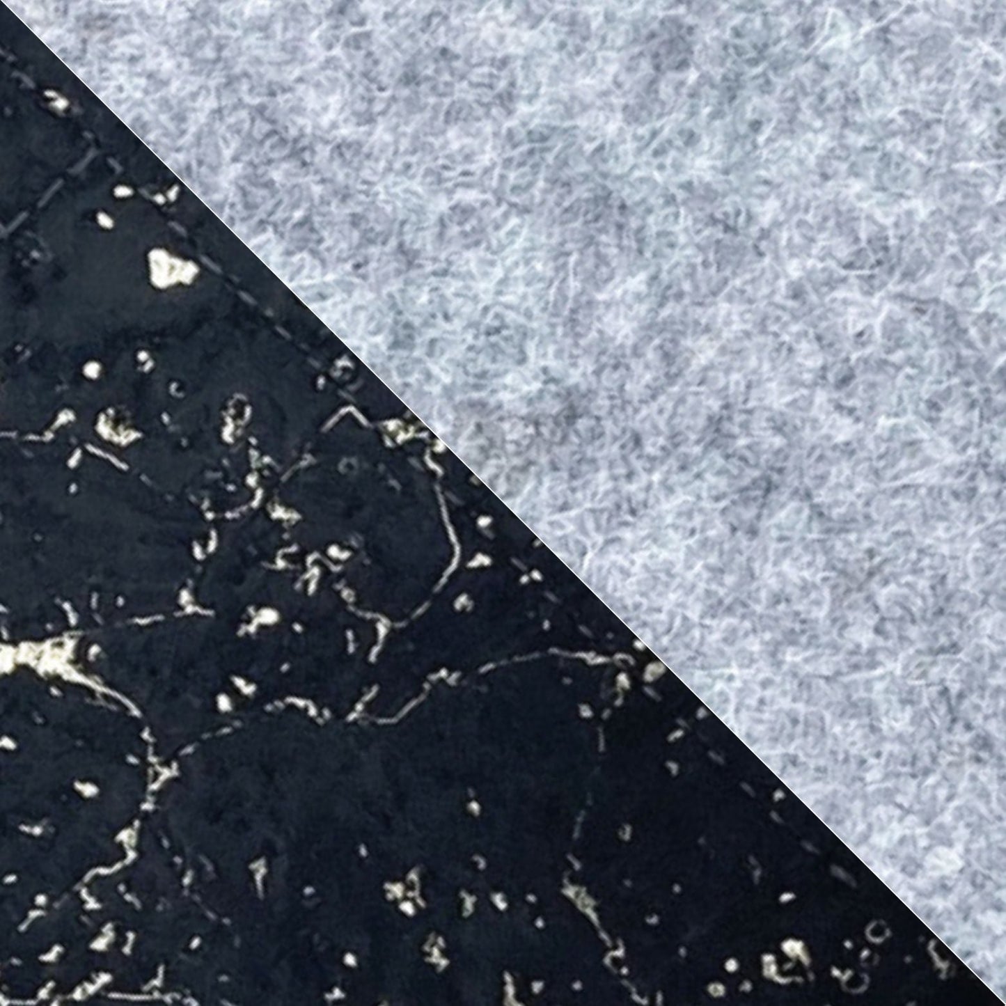 Umhängetasche für iPhone 15 Plus | aus Filz und Bio-Baumwolle | hellgrau - schwarz | Modell KEDJA deluxe