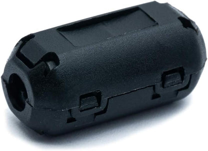 SYSTEM-S 5x Ferritkern 7 mm Ø geteilt Klappferrit Ringkern Mantelwellenfilter für Kabel