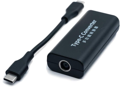 SYSTEM-S USB 3.1 adapter type C female to DC 20 V 7.4 x 5.0 mm female cable charging cable