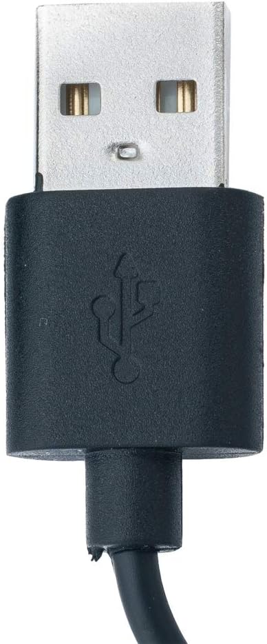 SYSTEM-S USB 2.0 cable in black charging station charging cable for Huawei Honor 6 Smartwatch 