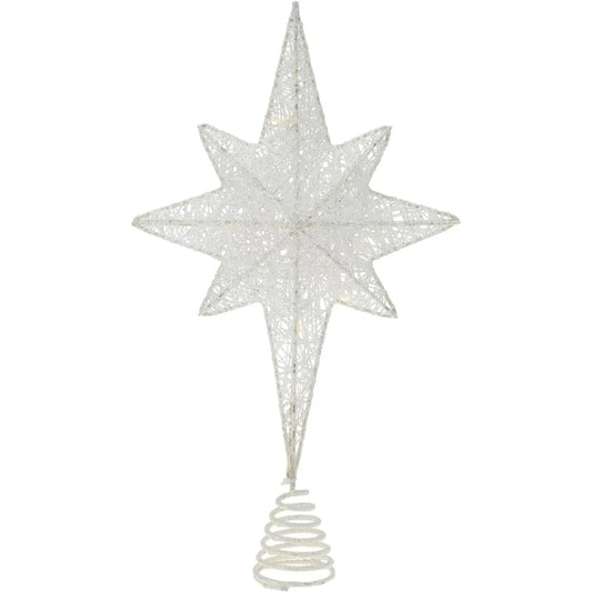 Tannenbaumspitze weiß LED Weihnachtbeleuchtung Tannenbaumbeleuchtung