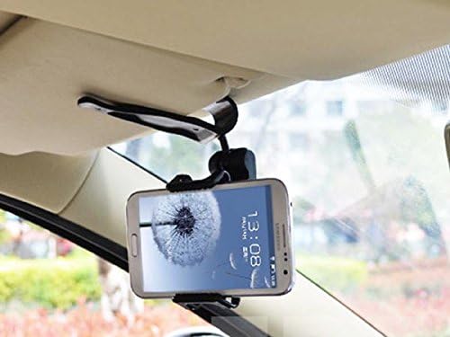 System-S Car Mount Golf Bags Sun Visor Clip Mount Car Holder for iPhone 6 Plus 6S Plus 