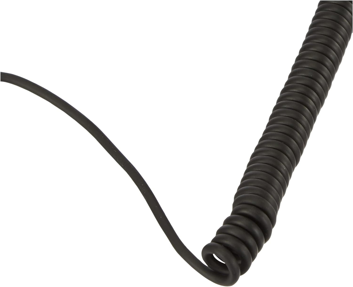SYSTEM-S USB A Stecker 90° Grad Links Gewinkelt zu USB Typ B Stecker 90° Rechts Gewinkelt Spiralkabel Kabel 35-80 cm