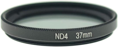 SYSTEM-S 5 Linsen Set Neutraldichtefilter Graufilter ND-Filter 37mm für iPhone 11 Pro