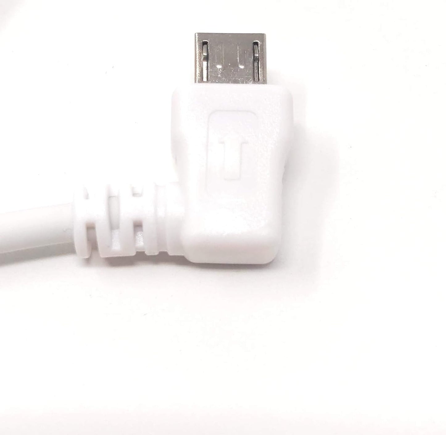System-S USB A Stecker zu USB 2.0 Micro B Stecker Links Gewinkelt 100 cm