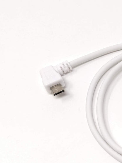 System-S Micro USB cable 20 cm plug 90° right angled to type A plug
