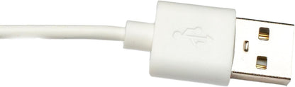 SYSTEM-S USB 2.0 cable 100 cm charging cable for Oppo Band 3 Pro 3 2 Smartwatch in white 