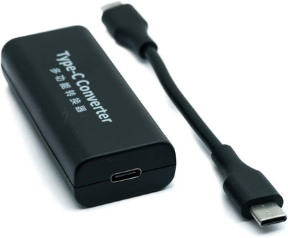 SYSTEM-S USB 3.1 Adapter Typ C Buchse zu DC 20 V 7,9 x 5,5 mm Buchse Kabel Ladekabel