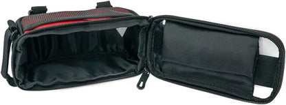 SYSTEM-S Bicycle Bag Holder in Red Mount for Smartphone