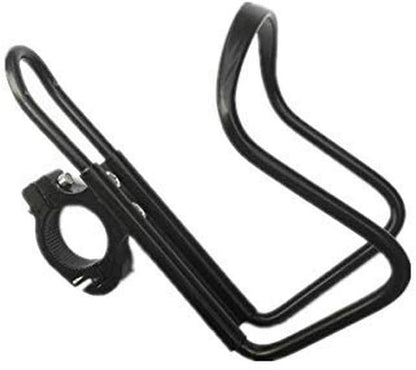 System-S Fahrrad Rad Flaschenhalter Getränkehalter, Schwarz, One Size