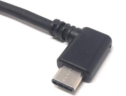 System-S USB 3.1 Typ C 90° Gewinkelt zu USB 2.0 A Kabel 200 cm
