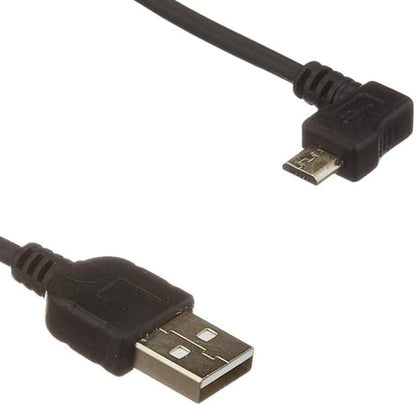 System-S Micro USB Kabel Datenkabel Ladekabel Winkelstecker 30 cm