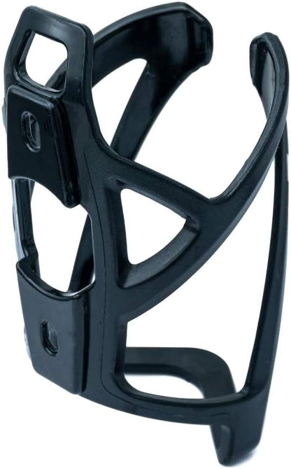 SYSTEM-S Fahrrad Flaschenhalter Halterung Befestigung in Schwarz
