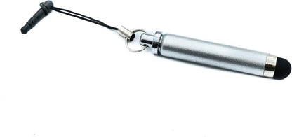 System-S Stylus Touch Pen kapazitiver Bildschirm Eingabe Stift Ausziehbar für Handy Smartphone Tablet PC