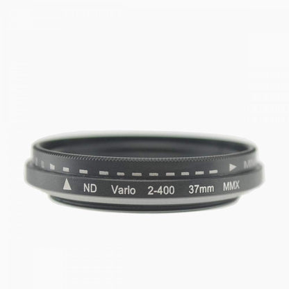 SYSTEM-S ND Vario Filter 37mm Neutraldichtefilter Schwarz mit Hülle kompatibel mit iPhone 12 Pro Max
