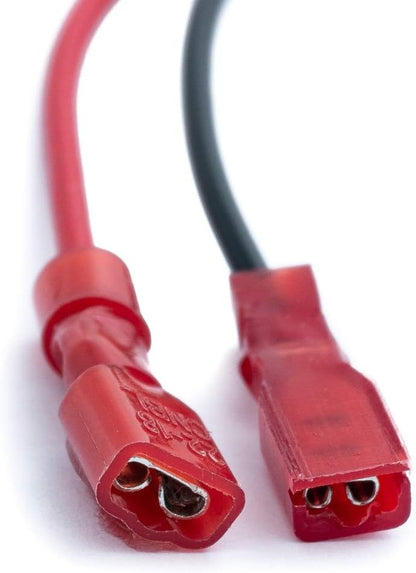 SYSTEM-S 2x Auto KFZ Lautsprecher Kabel Adapter 18cm