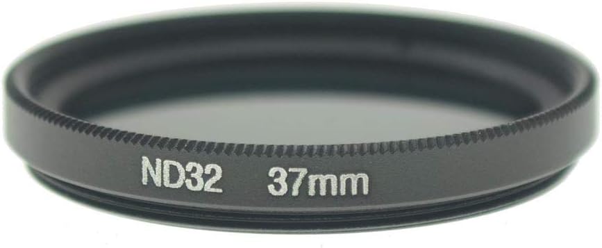 SYSTEM-S 5 Linsen Set Neutraldichtefilter Graufilter ND-Filter 37mm für iPhone 11 Pro