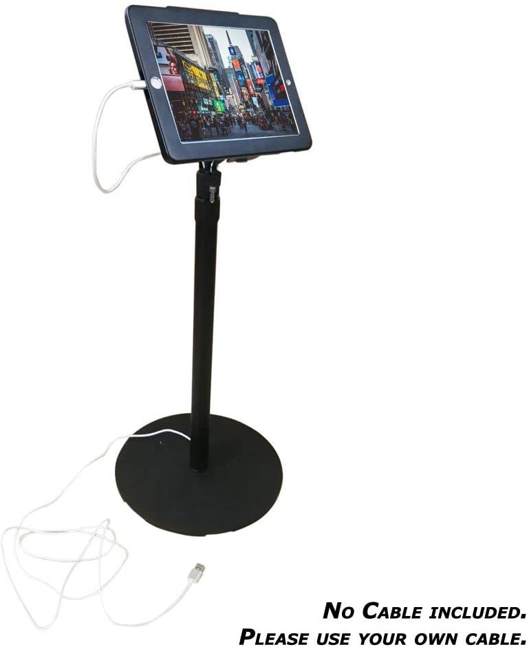 System-S Abschließbarer Boden Ständer Tablet Halter für iPad Air 3 + Pro 10, 5 Zoll