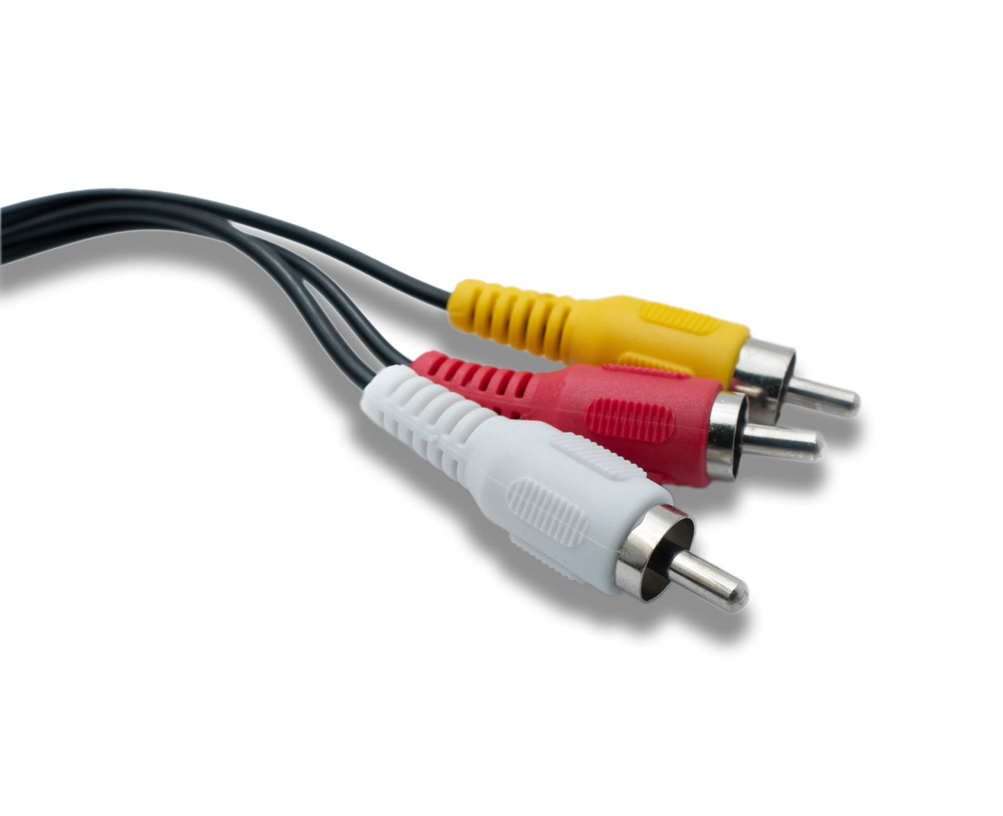 SYSTEM-S Cinch RCA Kabel 20 cm 3 polig Stecker zu USB 2.0 Typ A Buchse Audio
