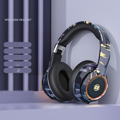 ELEXUM BT 5.3 Gaming-Kopfhörer, RGB Licht, 80h Akku, Mikrofon, Kabel/Wireless