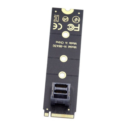SYSTEM-S SFF-8639 Adapter NVME OCIe 4.0 für M.2 NGFF M-key Mainboard SSD