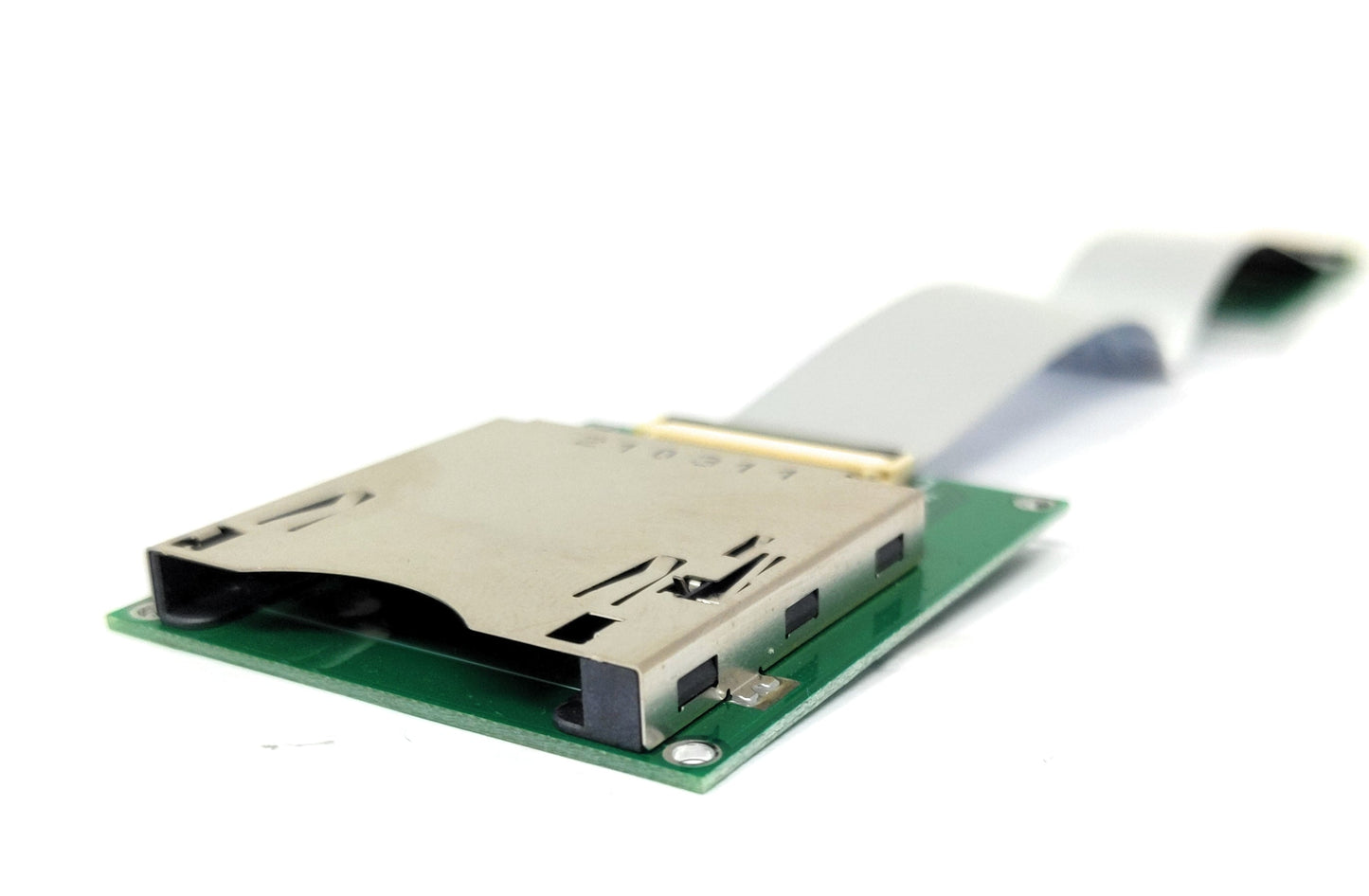SYSTEM-S CFexpress Kabel 20cm Typ B Buchse zu NVME M-key M.2 NGFF Stecker Adapter in Grün