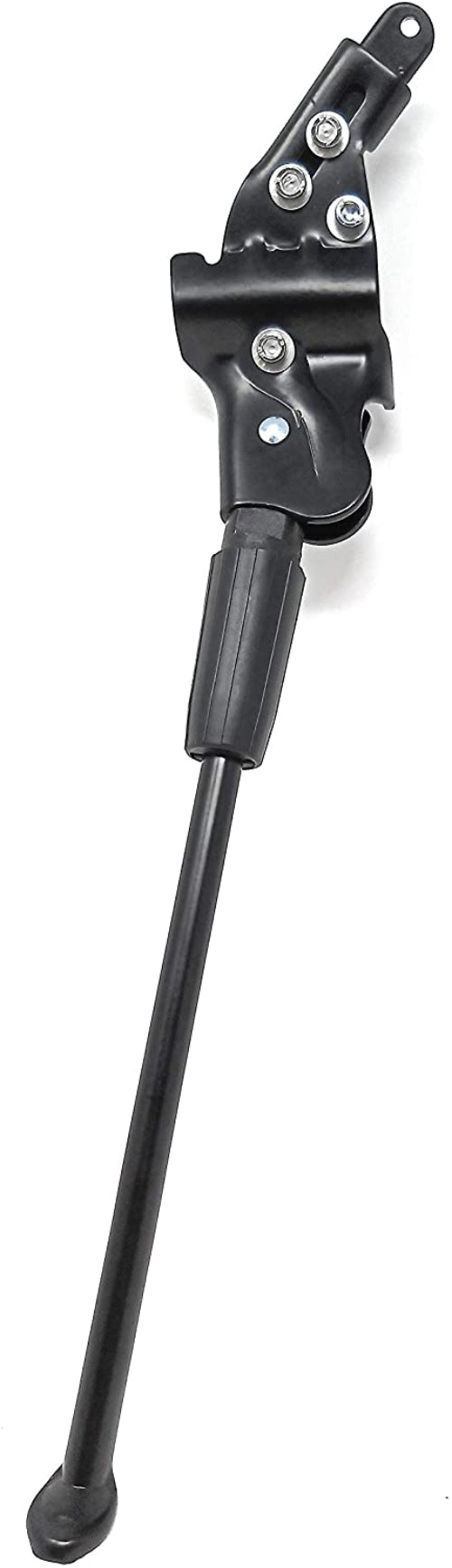 SYSTEM-S Fahrradständer Universal Seitenständer 4cm Lochabstand Arm Fahrrad Ständer, schwarz, Uni