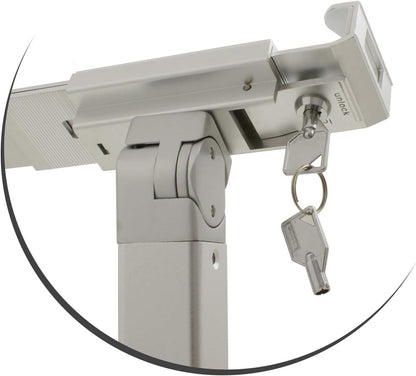 System-S Lockable wall mount for tablets with a screen size of 20.5 cm - 31 cm 