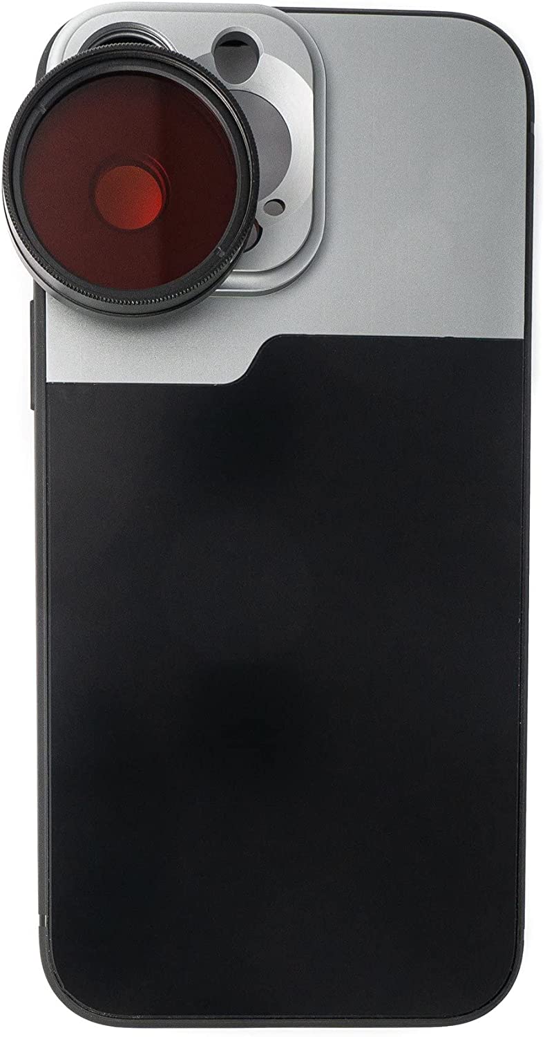 SYSTEM-S Farbfilter Set 37 mm 6 Stück Farbe Filter für Fotografie für iPhone 14 Pro Max