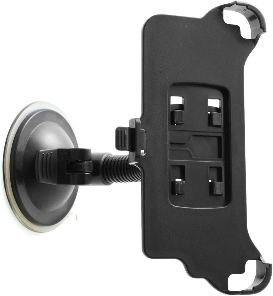 System-S Autohalterung KFZ Halter Auto Saugnapf Windschutzscheiben Halterung mit flexiblem Schwanenhals Gooseneck 10 cm für iPhone 6 iPhone 6s