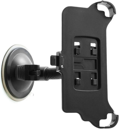 System-S Autohalterung KFZ Halter Auto Saugnapf Windschutzscheiben Halterung mit flexiblem Schwanenhals Gooseneck 10 cm für iPhone 6 iPhone 6s