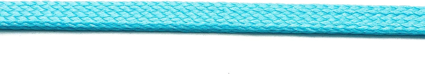SYSTEM-S 5x Halsband Umhängeband Trageband mit Schlaufe in Blau für Smartphone MP3-Player
